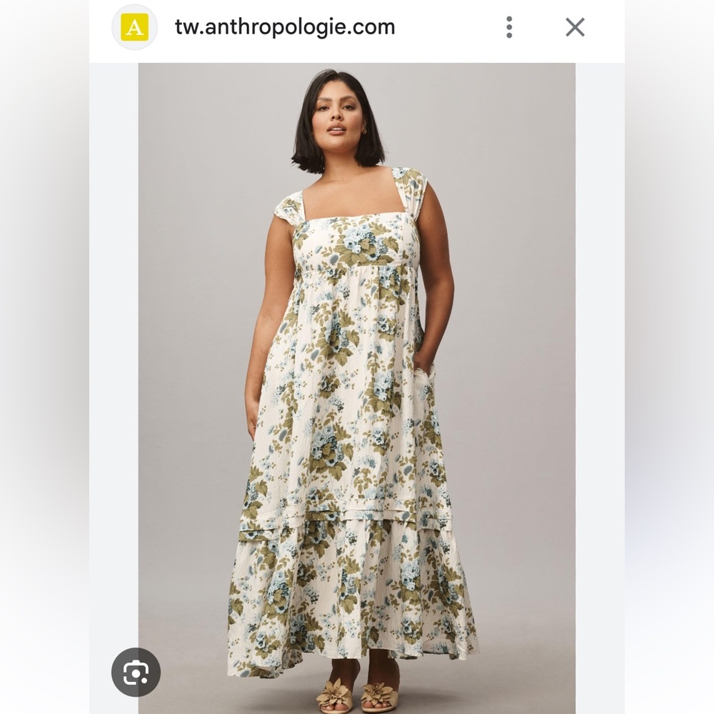 NET ANTHOLOGY MAXI DRESS - Picture 3 of 4